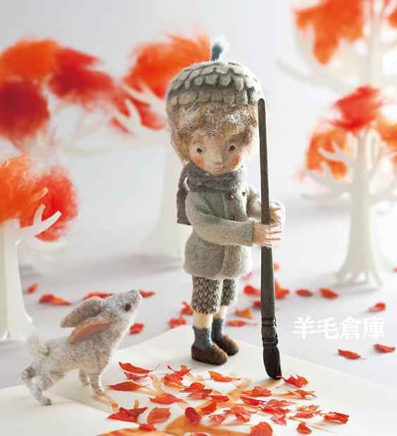 落ち葉の森【羊毛倉庫の「作りたい」という気持ち】