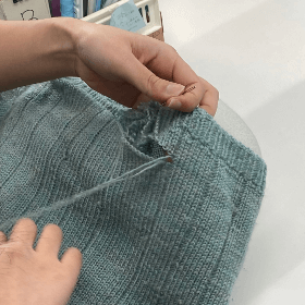 思い出のニットも