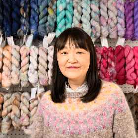 「色で芽吹く糸」伊藤まみさん