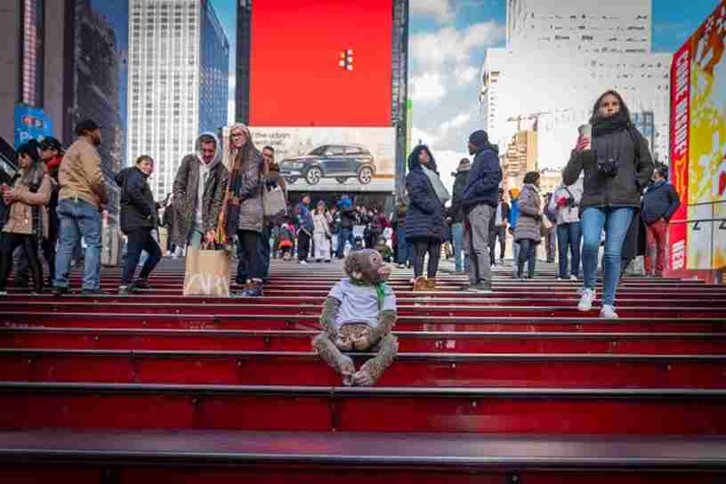 作品名：オラン（ボルネオオランウータン）
身長：82センチ
体重：2.5キロ
https://linktr.ee/OrangFujita