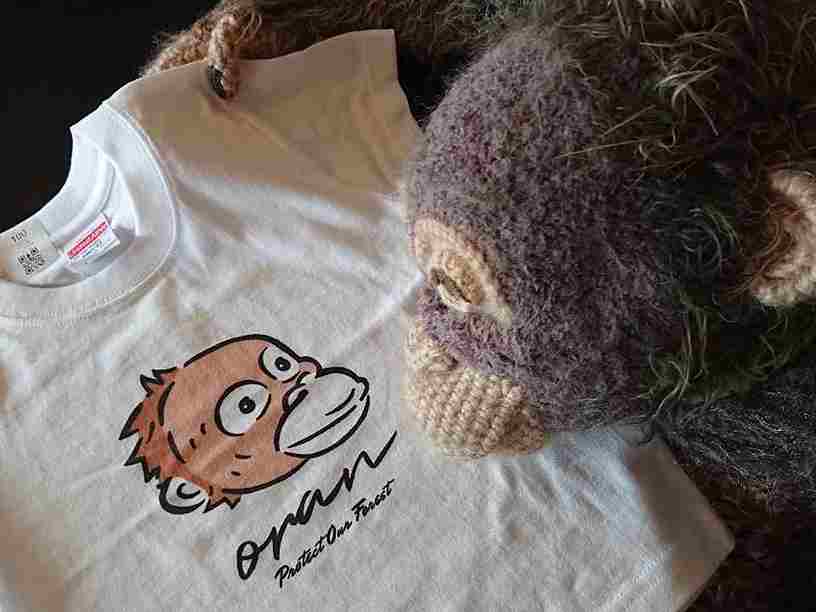 作品名：オラン（ボルネオオランウータン）
身長：82センチ
体重：2.5キロ
https://linktr.ee/OrangFujita