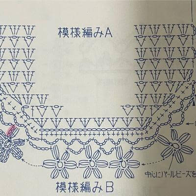 花モチーフの編み方を教えてください。